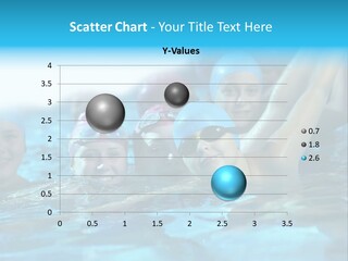 Goggles Overweight Pool PowerPoint Template