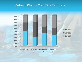 Goggles Overweight Pool PowerPoint Template