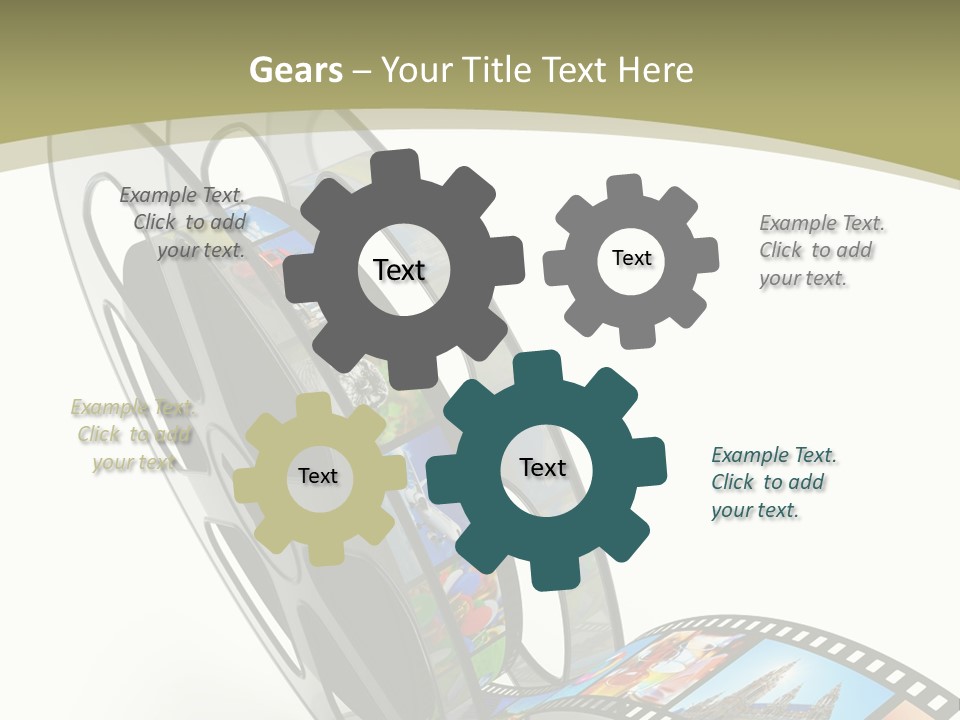 Stream Motion Download PowerPoint Template