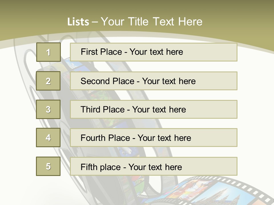 Stream Motion Download PowerPoint Template