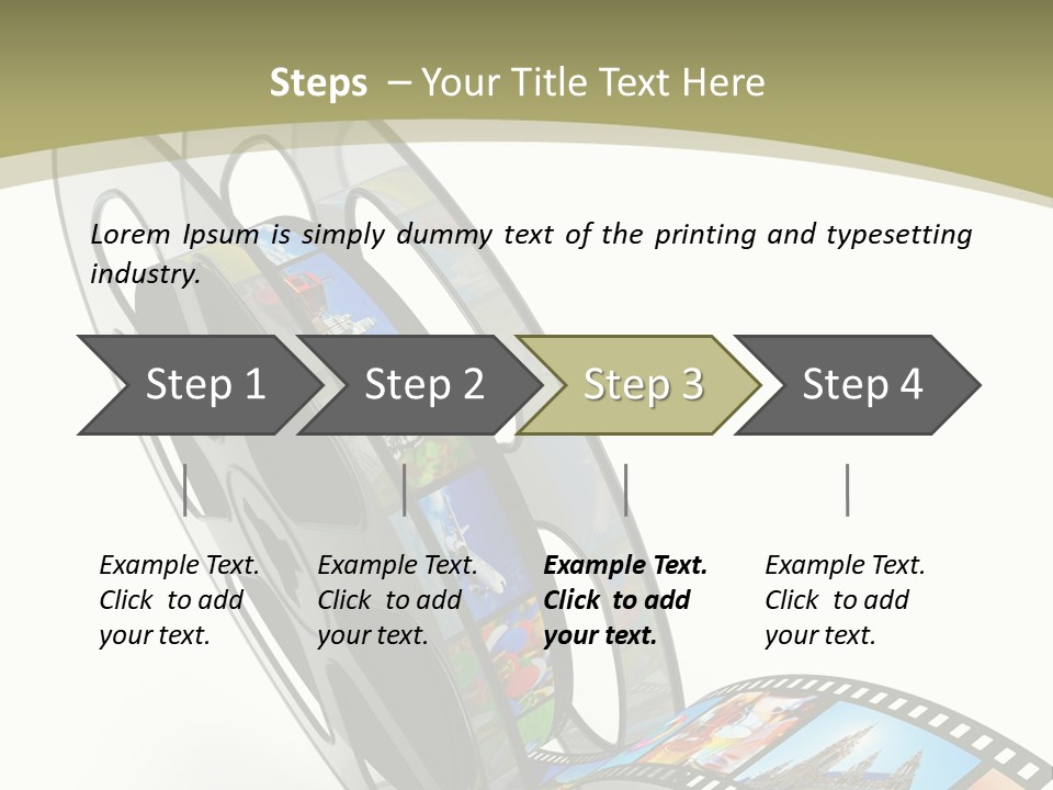 Stream Motion Download PowerPoint Template