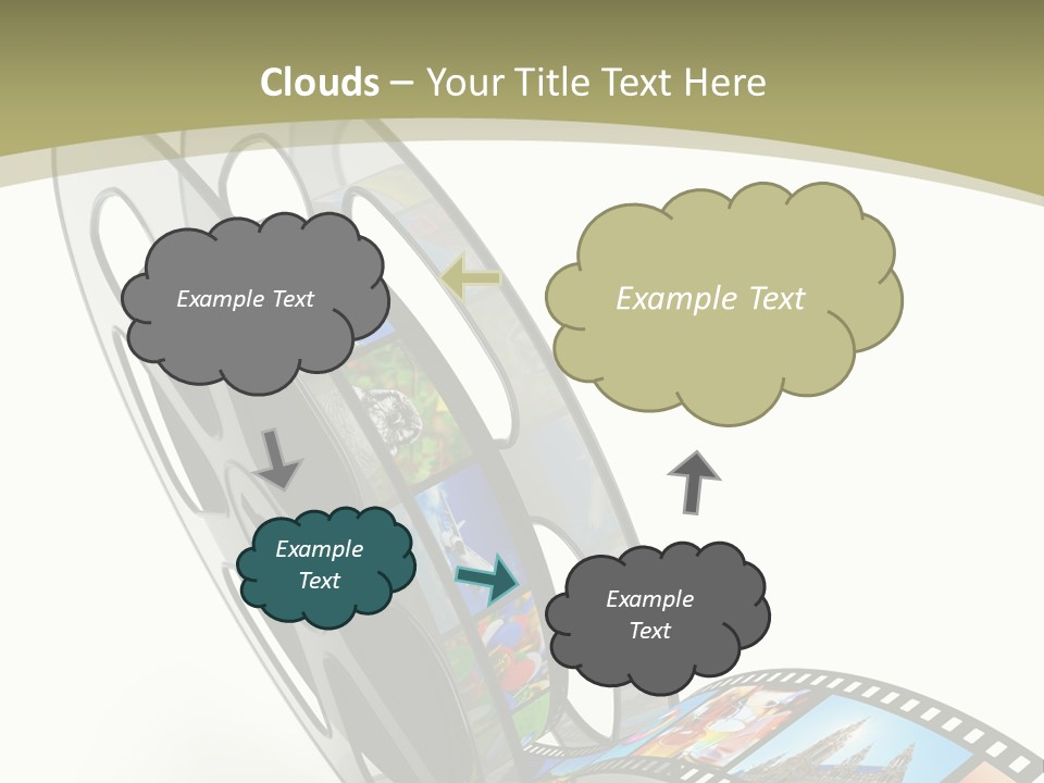 Stream Motion Download PowerPoint Template