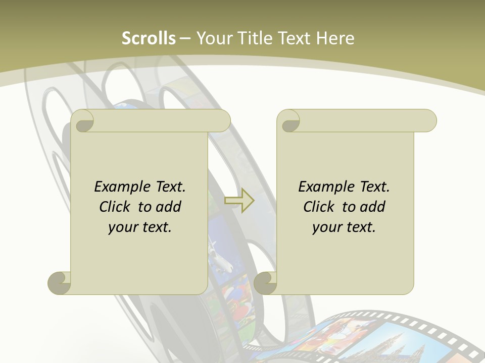 Stream Motion Download PowerPoint Template