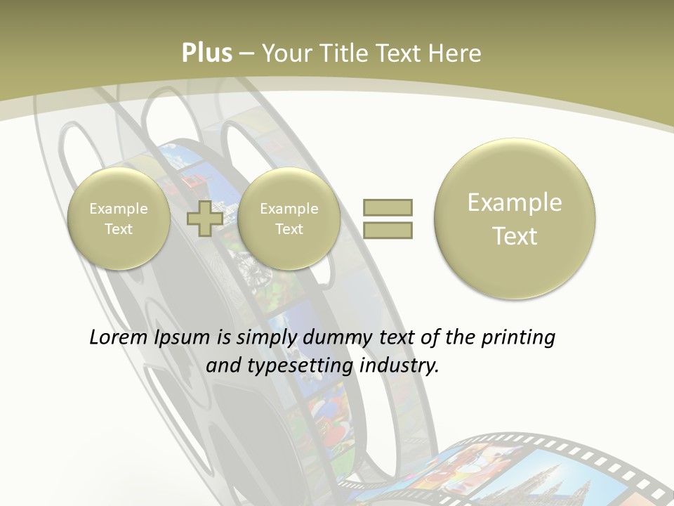Stream Motion Download PowerPoint Template
