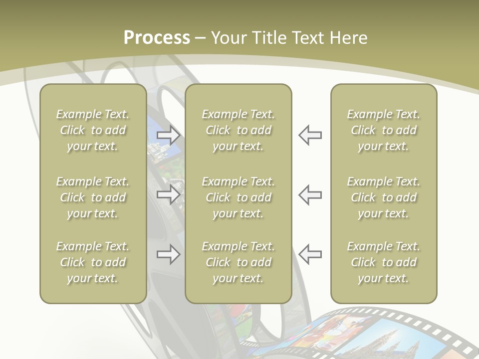 Stream Motion Download PowerPoint Template