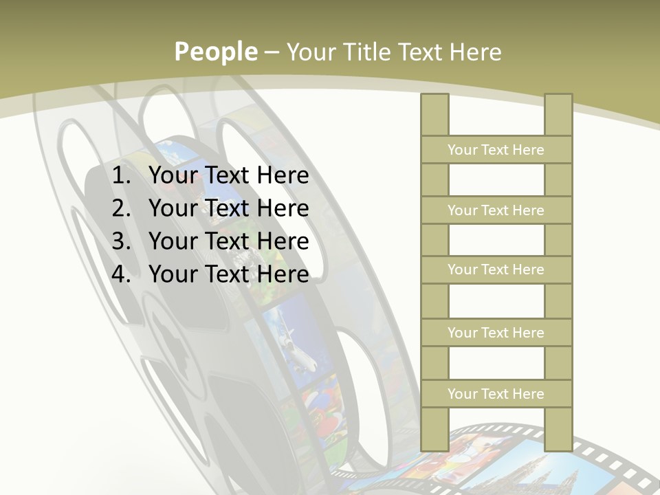 Stream Motion Download PowerPoint Template