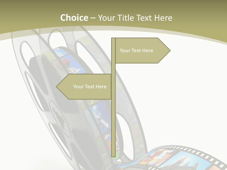 Stream Motion Download PowerPoint Template