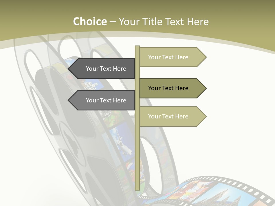 Stream Motion Download PowerPoint Template