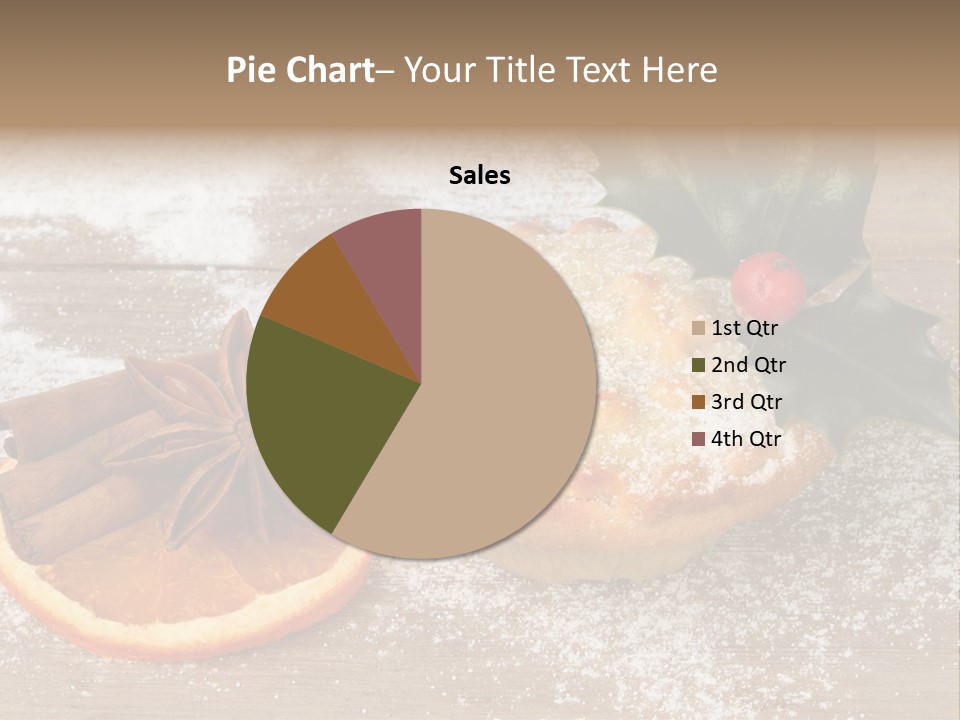 Snow Spice Berry PowerPoint Template