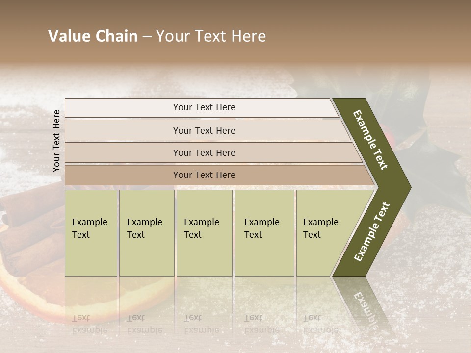 Snow Spice Berry PowerPoint Template