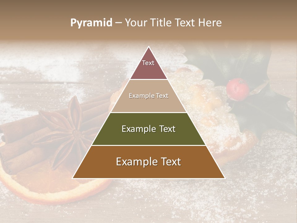 Snow Spice Berry PowerPoint Template