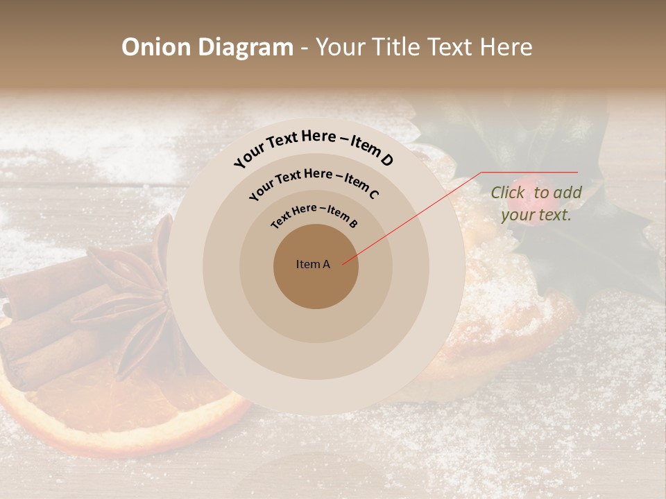 Snow Spice Berry PowerPoint Template