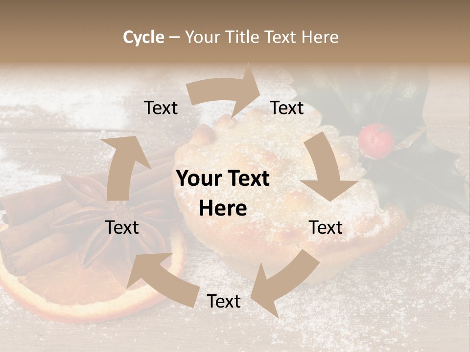 Snow Spice Berry PowerPoint Template