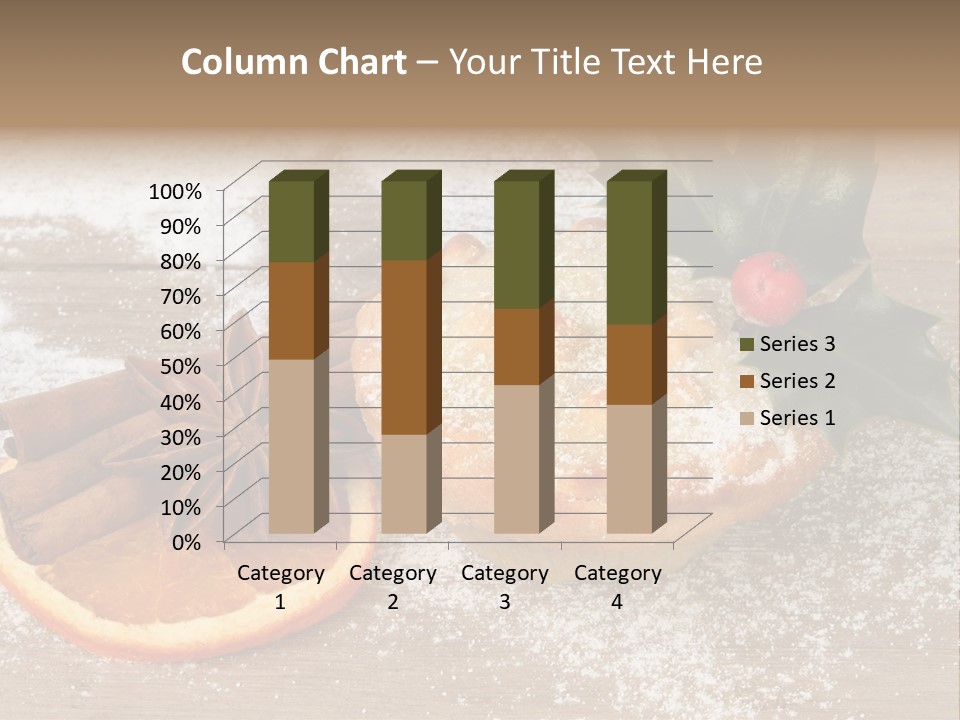 Snow Spice Berry PowerPoint Template