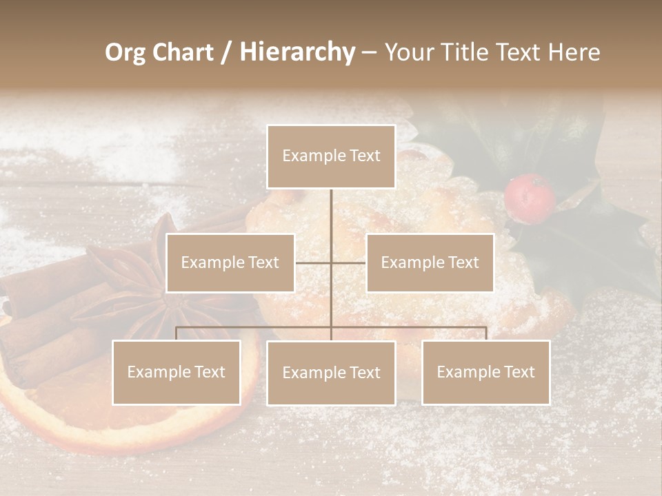 Snow Spice Berry PowerPoint Template