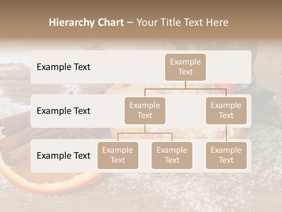 Snow Spice Berry PowerPoint Template