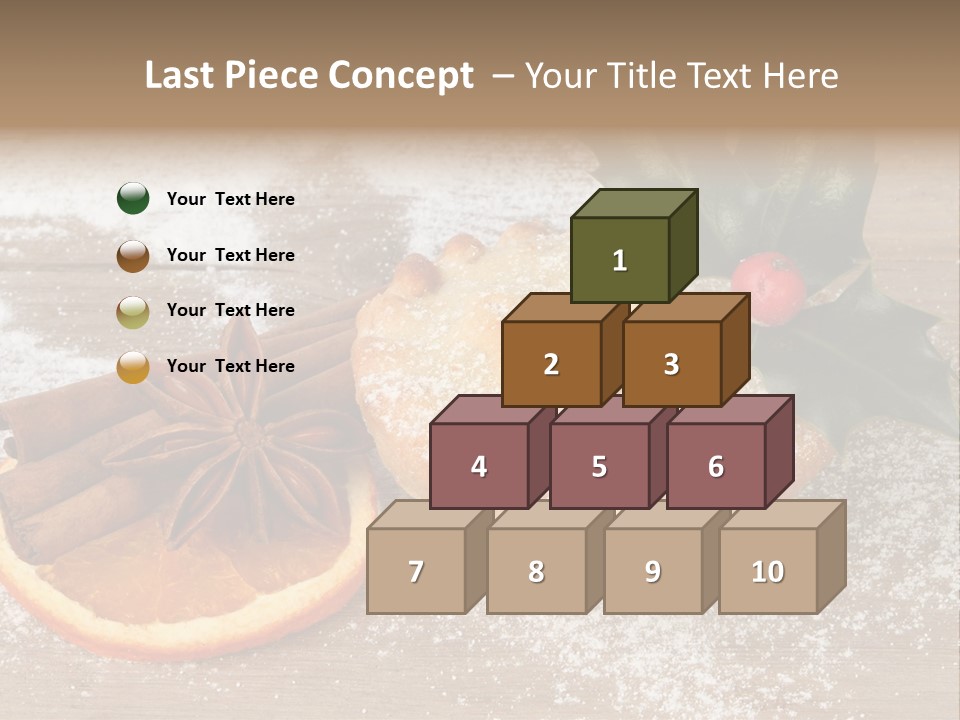 Snow Spice Berry PowerPoint Template