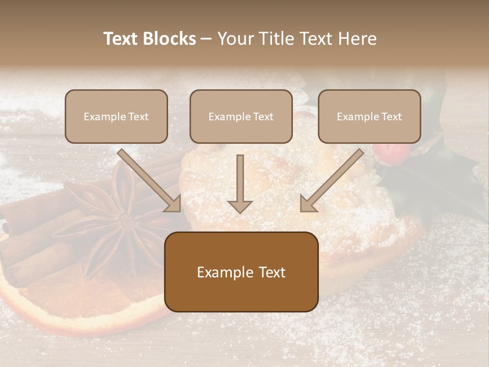 Snow Spice Berry PowerPoint Template