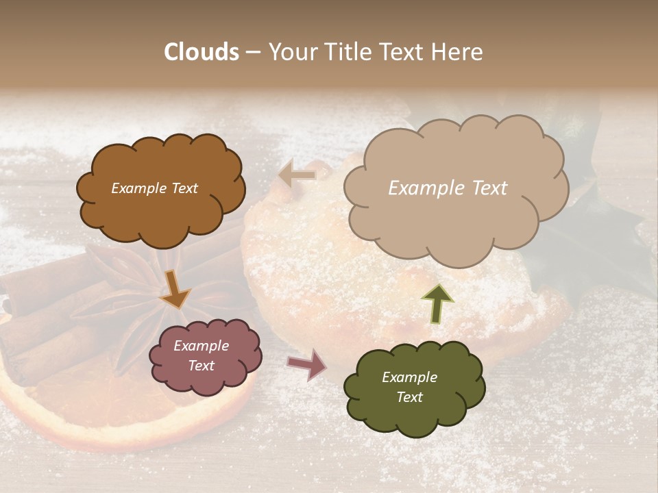 Snow Spice Berry PowerPoint Template