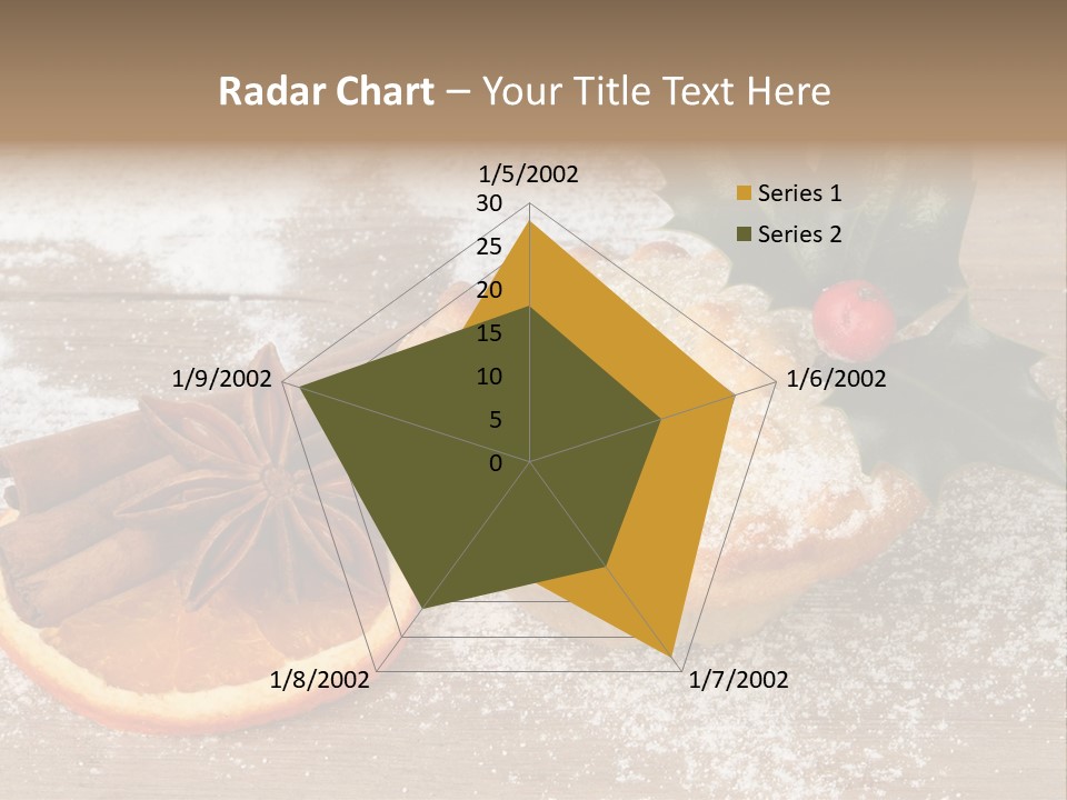 Snow Spice Berry PowerPoint Template