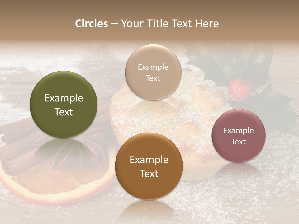 Snow Spice Berry PowerPoint Template