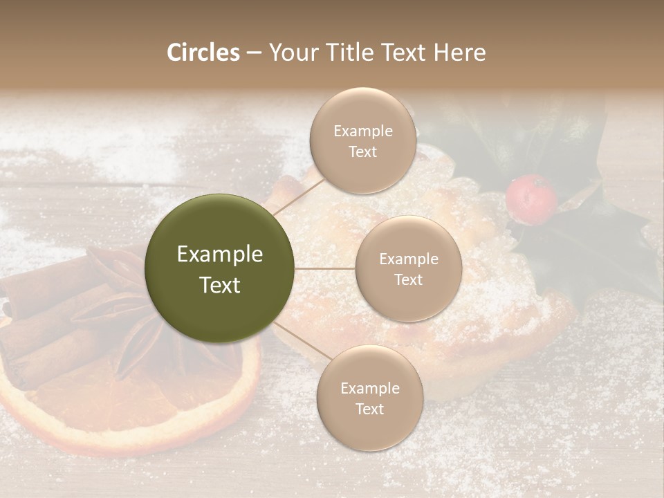 Snow Spice Berry PowerPoint Template