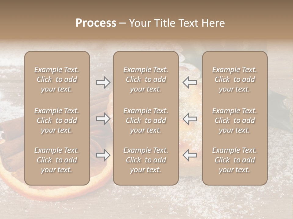 Snow Spice Berry PowerPoint Template