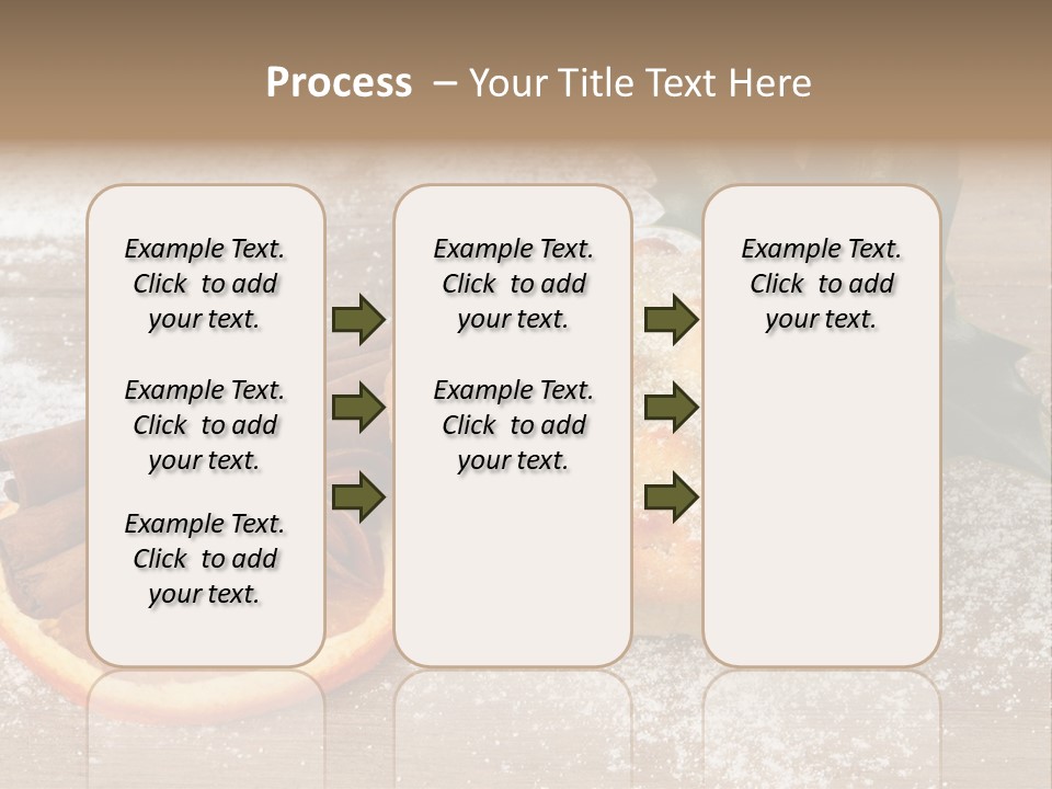 Snow Spice Berry PowerPoint Template