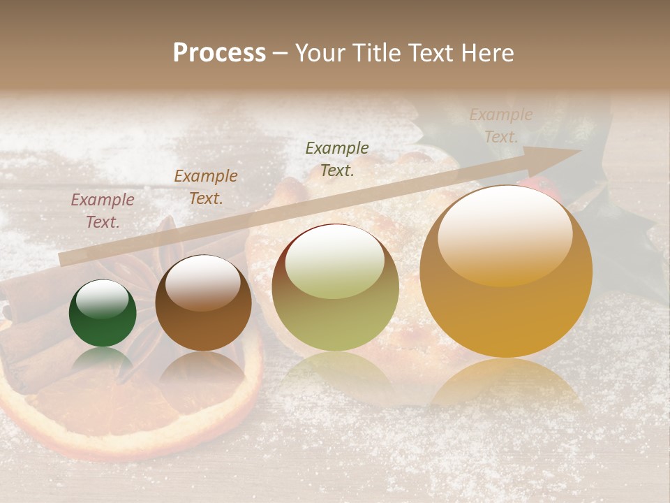 Snow Spice Berry PowerPoint Template