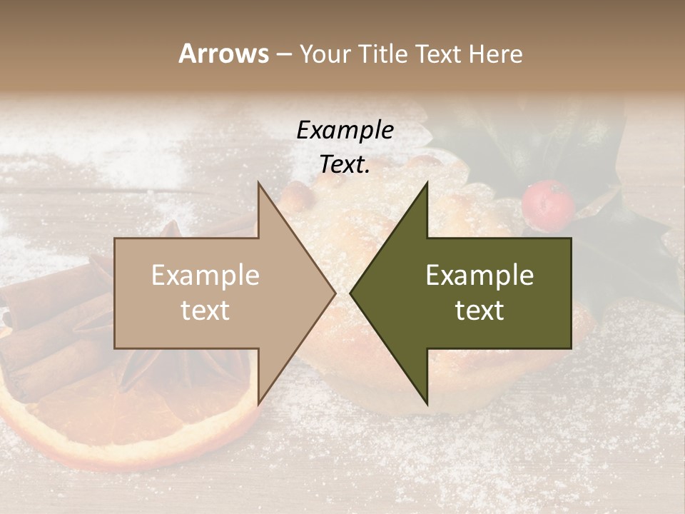 Snow Spice Berry PowerPoint Template