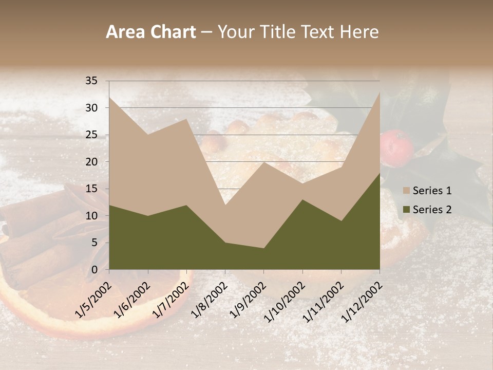 Snow Spice Berry PowerPoint Template
