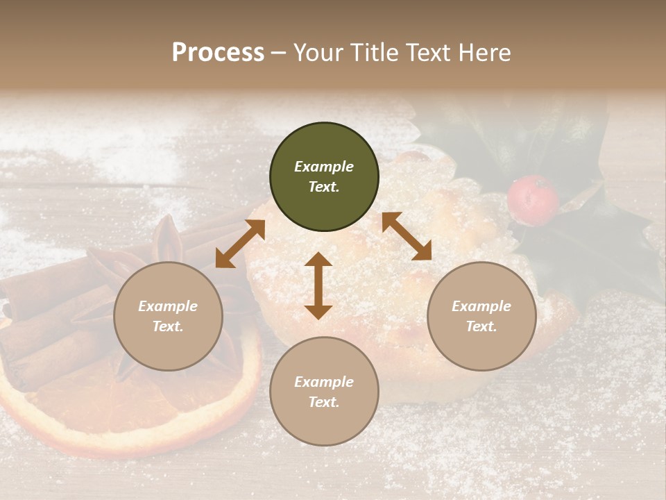 Snow Spice Berry PowerPoint Template