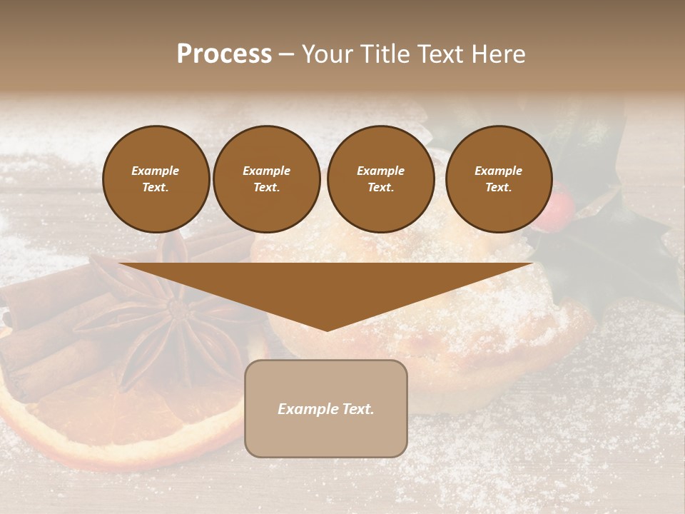 Snow Spice Berry PowerPoint Template