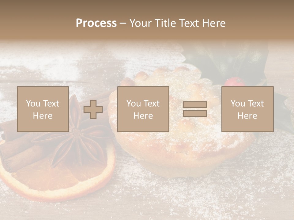 Snow Spice Berry PowerPoint Template