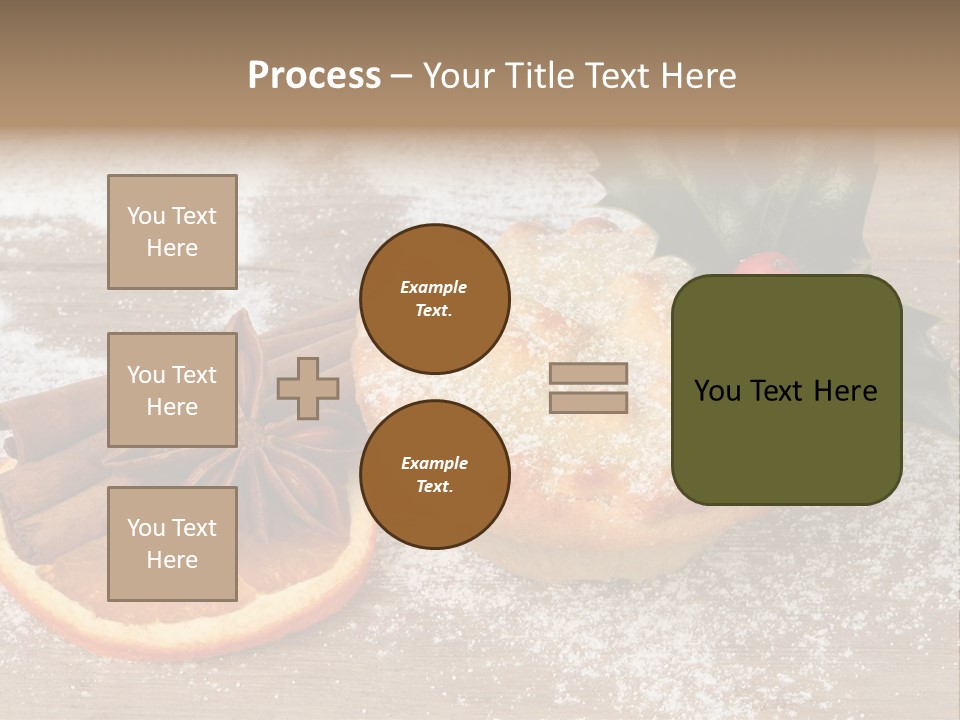 Snow Spice Berry PowerPoint Template