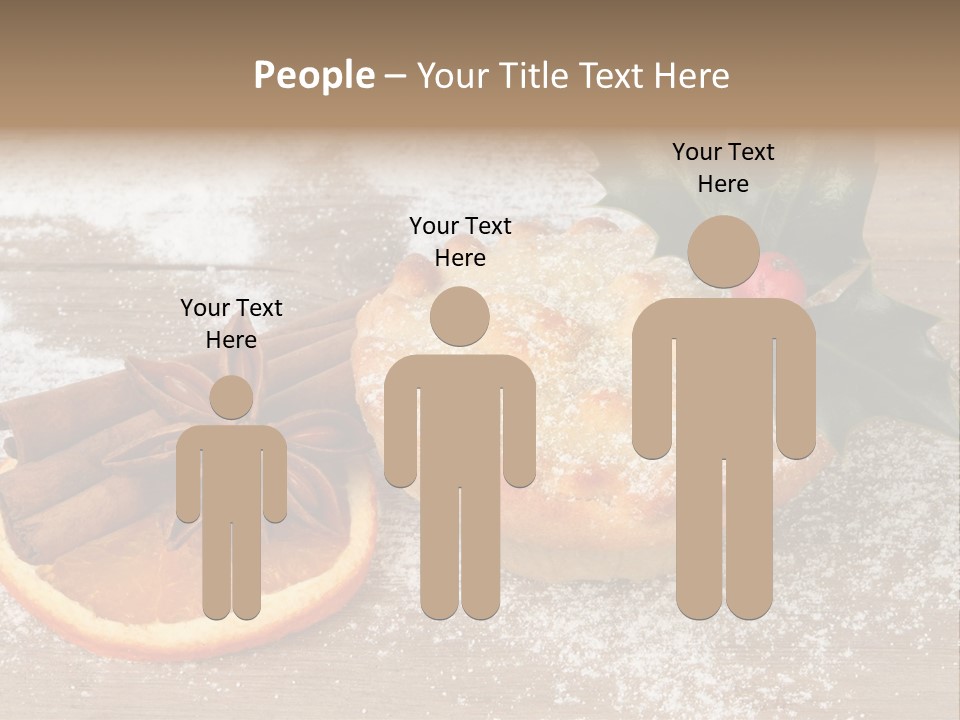 Snow Spice Berry PowerPoint Template