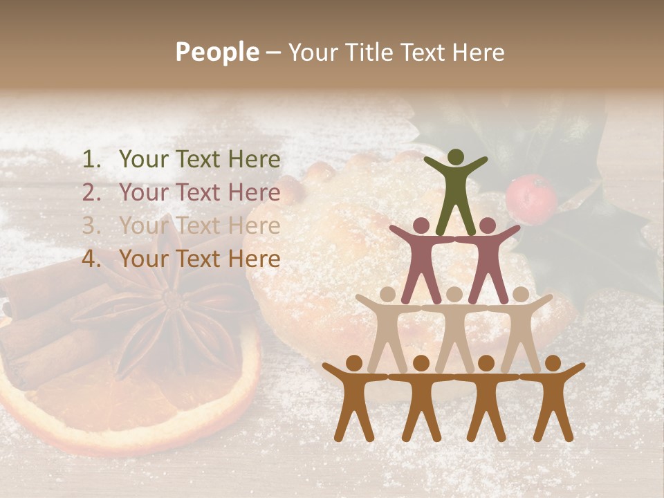 Snow Spice Berry PowerPoint Template