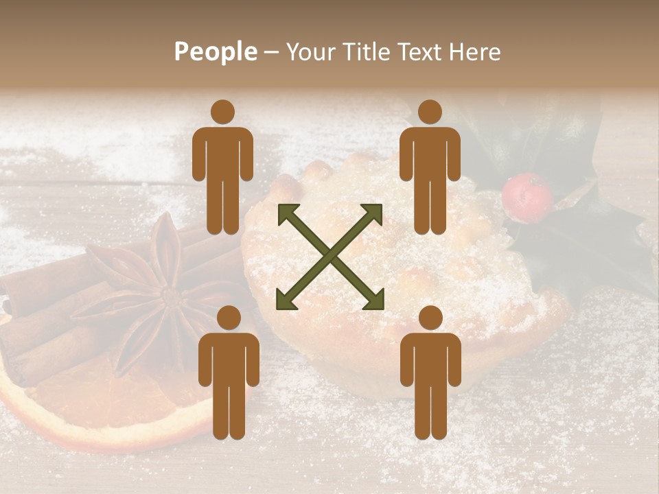 Snow Spice Berry PowerPoint Template