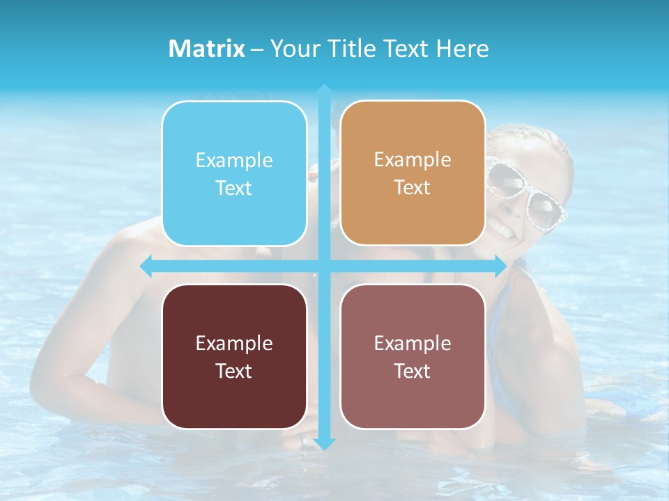 Family Happy Twenties PowerPoint Template