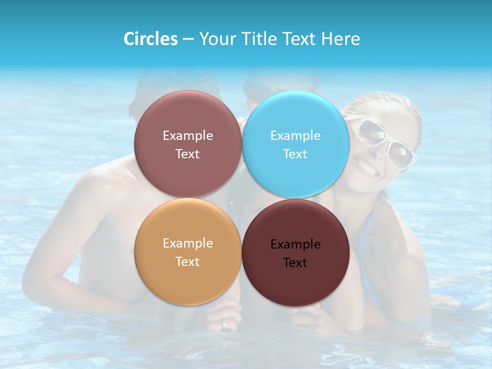 Family Happy Twenties PowerPoint Template