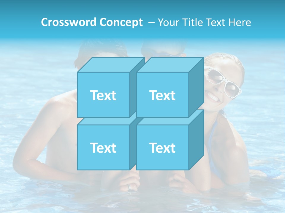 Family Happy Twenties PowerPoint Template