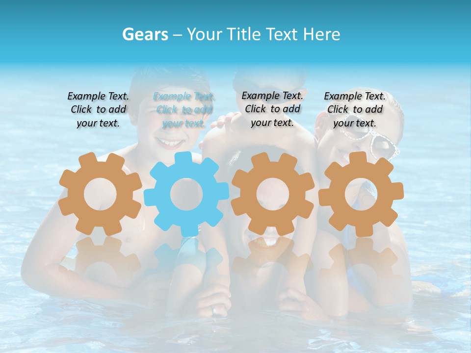 Family Happy Twenties PowerPoint Template