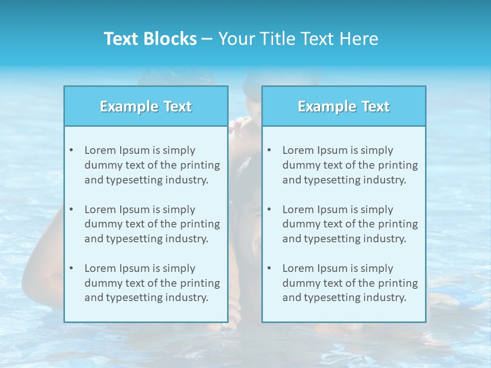 Family Happy Twenties PowerPoint Template