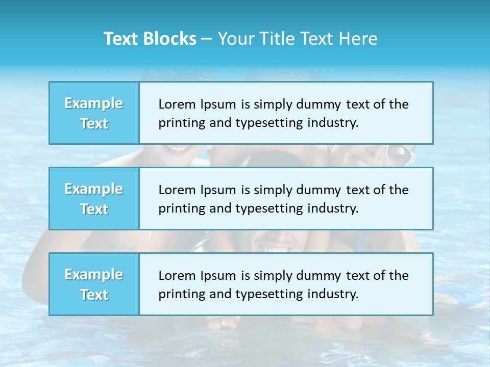 Family Happy Twenties PowerPoint Template