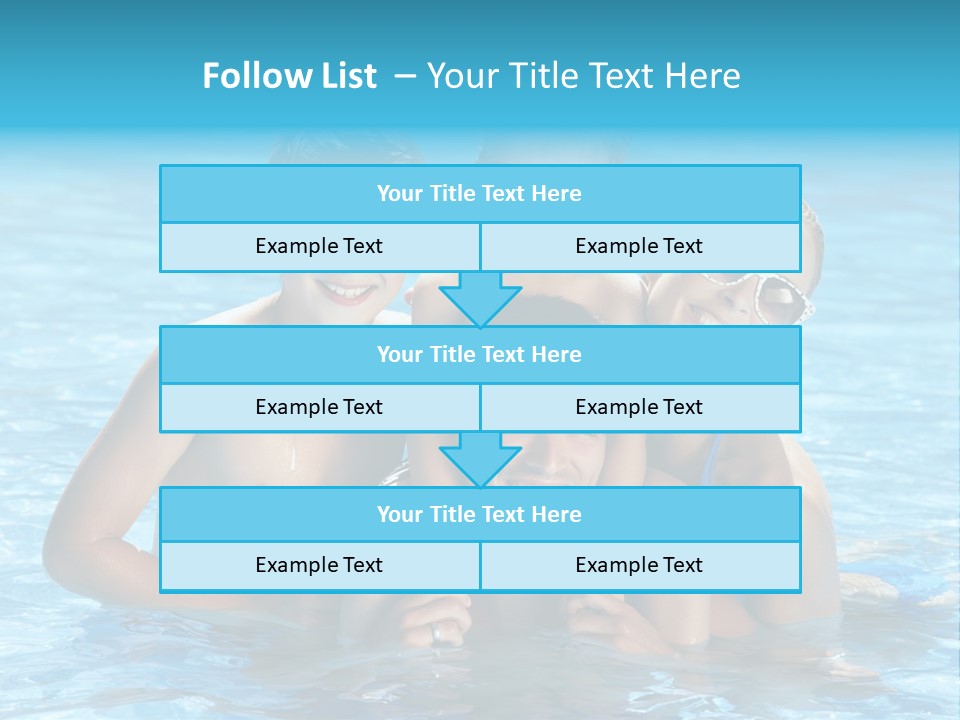 Family Happy Twenties PowerPoint Template