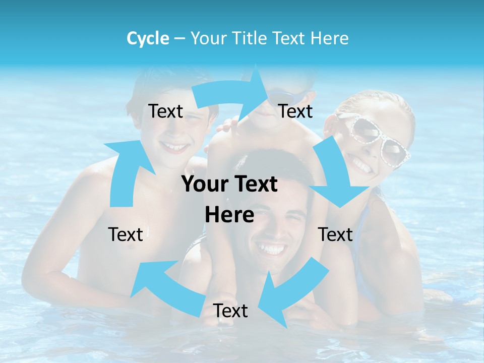 Family Happy Twenties PowerPoint Template