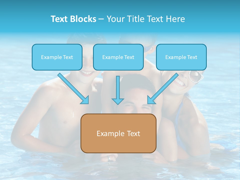 Family Happy Twenties PowerPoint Template