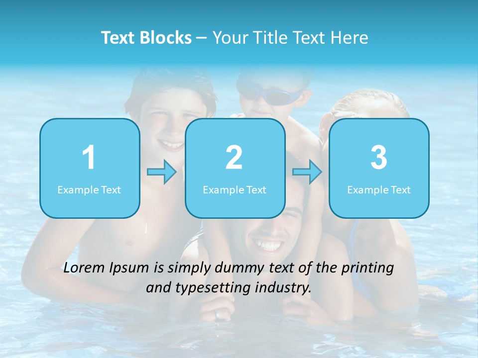 Family Happy Twenties PowerPoint Template