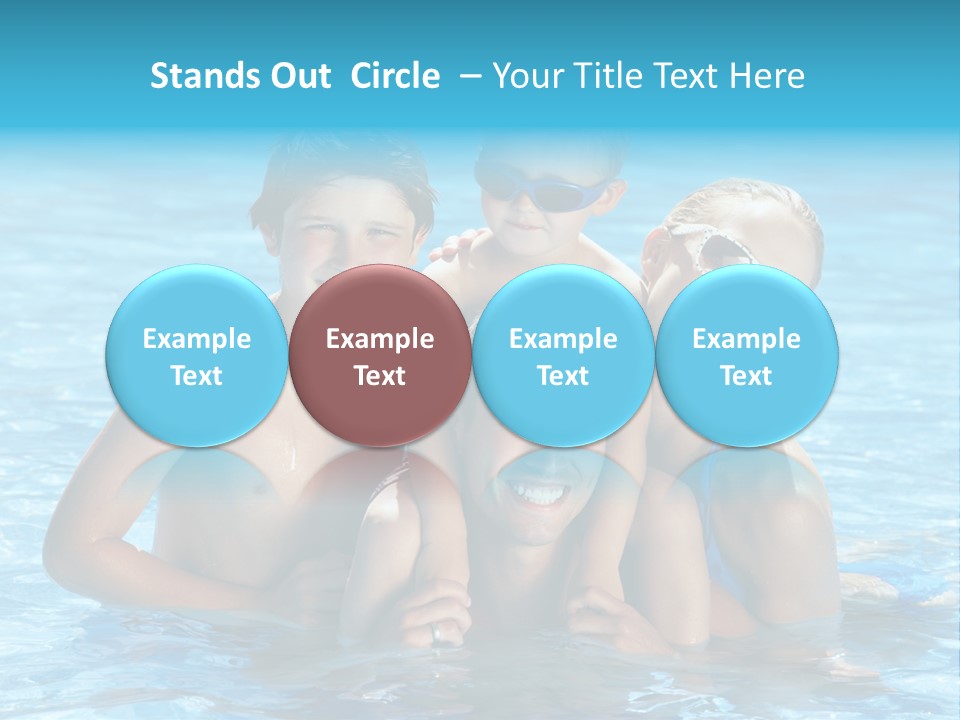 Family Happy Twenties PowerPoint Template