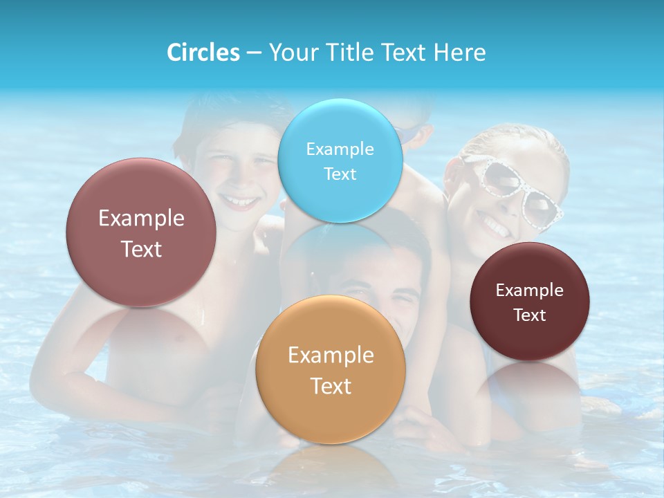 Family Happy Twenties PowerPoint Template